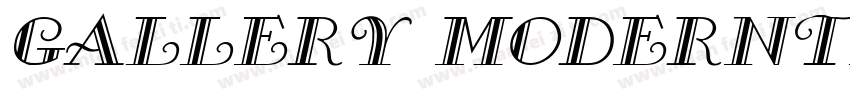 Gallery Moderntif字体转换